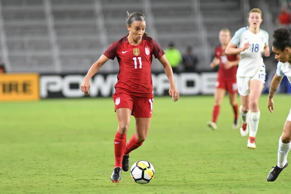 ABD, 7 Mart 2018 tarihinde Orlando City Stadyumu 'ndaki SheBelives Kupası' nda İngiltere ile karşı karşıya geldi.. 