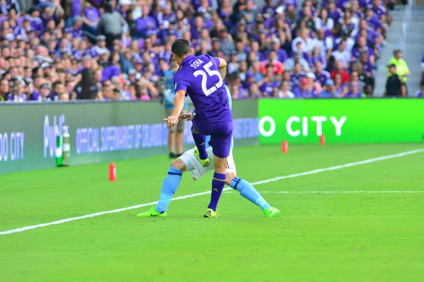 Orlando City, 5 Mart 2017 'de Orlando City Stadyumu' nda NYC FC 'ye ev sahipliği yaptı..  