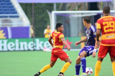 Orlando City SC, 29 Haziran 2016 'da Orlando Florida' daki Kamp Dünyası Stadyumu 'nda Fort Lauderdale Strikers' a ev sahipliği yaptı..