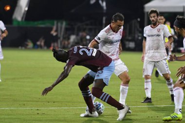 Real Salt Lake, 12 Temmuz 2020 'de Orlando Florida' da düzenlenen MLS Sırt Turnuvası sırasında Colorado Rapids ile karşı karşıya.