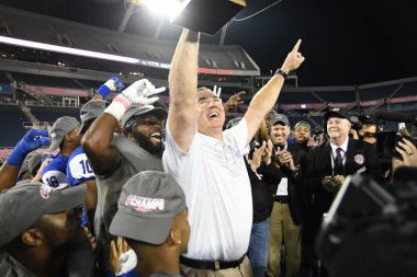 Georgia State Face Batı Kentucky Cure Bowl sırasında 16 Aralık 2017 'de Orlando Florida' daki Citrus Bowl 'da.  