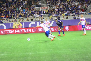 Orlando City, 24 Ağustos 2016 'da Orlando Florida' daki Kamp Dünyası Stadyumunda Toronto FC 'ye ev sahipliği yaptı..