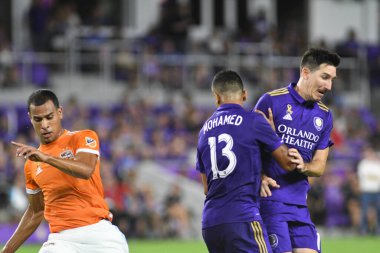 Orlando City SC, 22 Eylül 2018 'de Florida Exploria Stadyumu' nda Houston Dynamo 'yu ağırladı..