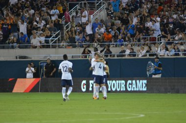 Paris Saint-Germain, Tottenham Hotspur 'a karşı 22 Temmuz 2017' de Orlando Florida 'daki Citrus Bowl' da.   