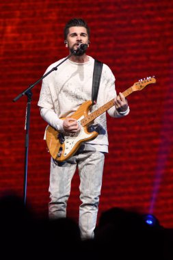 Juanes 'in Orlando Florida' daki Amway Center 'daki konserinde. 20, 2018