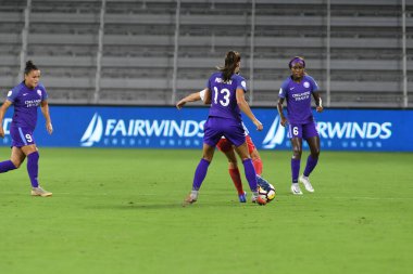 Orland Pride, 25 Ağustos 2018 'de Orlando Florida' daki Exploria Stadyumu 'nda Chicago Red Stars' a ev sahipliği yapıyor..  