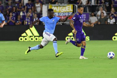 Orlando City 26 Temmuz 2018 'de Florida Exploria Stadyumu' nda NYC FC 'ye ev sahipliği yaptı. Fotoğraf: Marty Jean-Louis