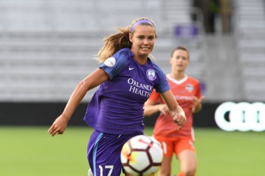 Orlando Pride 28 Haziran 2018 tarihinde Orlando City Stadyumu 'nda Houston Dash' e ev sahipliği yaptı. Fotoğraf: Marty Jean-Louis
