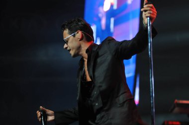 Latin şarkıcı Marc Anthony 5 Ekim 2014 'te Orlando Florida' daki Amway Center 'da konser verdi..  