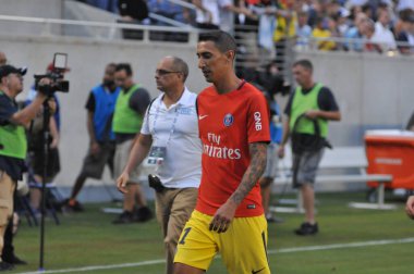Paris Saint-Germain, Tottenham Hotspur 'a karşı 22 Temmuz 2017' de Orlando Florida 'daki Citrus Bowl' da.  
