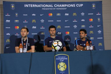 Paris Saint-Germain, Tottenham Hotspur 'a karşı 22 Temmuz 2017' de Orlando Florida 'daki Citrus Bowl' da.   