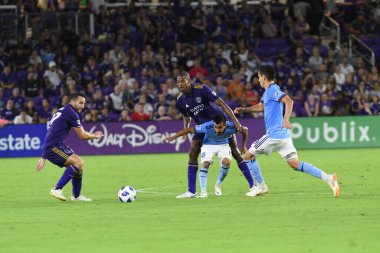 Orlando City 26 Temmuz 2018 'de Florida Exploria Stadyumu' nda NYC FC 'ye ev sahipliği yaptı. Fotoğraf: Marty Jean-Louis