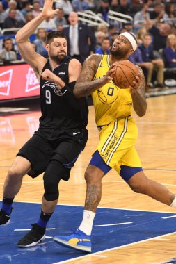 Orlando Magic, 28 Şubat 2019 Perşembe günü Orlando Florida 'daki Amway Center' da Golden State Warriors 'a ev sahipliği yaptı.. 