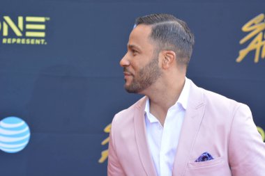 24 Mart 2018 Cumartesi günü Las Vegas 'taki Orleans Resort' ta düzenlenen 33. Yıldız Ödülleri Kırmızı Halı sırasında ünlüler.