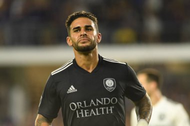 Orlando City 21 Nisan 2018 'de Orlando Florida' daki Exploria Stadyumu 'nda San Jose depremlerine ev sahipliği yaptı..  