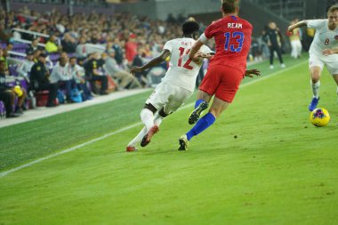 Amerikan Futbol Takımı 15 Kasım 2019 Cuma günü Orlando Florida 'daki Exploria Stadyumu' nda oynanan Concacaf Uluslar Ligi karşılaşmasında Kanada 'ya ev sahipliği yapmaktadır.
