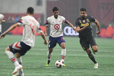 1 Ağustos 2018 tarihinde Atlanta 'daki Mercedez Benz Stadyumu' nda tüm yıldızlar Juventus 'a karşı.. 