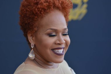 24 Mart 2018 Cumartesi günü Las Vegas 'taki Orleans Resort' ta düzenlenen 33. Yıldız Ödülleri Kırmızı Halı sırasında ünlüler.