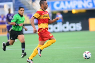 Orlando City SC, 29 Haziran 2016 'da Orlando Florida' daki Kamp Dünyası Stadyumu 'nda Fort Lauderdale Strikers' a ev sahipliği yaptı..