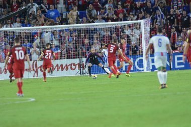 Dünya Kupası eleme maçı Orlando City Stadyumu 'nda. ABD Panama 'ya karşı 6 Ekim 2017' de Orlando, Florida 'da. 