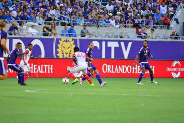 Orlando City SC, 18 Haziran 2016 'da Orlando Florida' daki Camp World Stadyumu 'nda San Jose Depremleri' ne ev sahipliği yaptı..