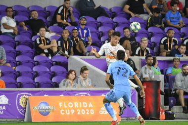 Florida Kupası 2020: Corinthians - NYCFC maçı 15 Ocak 2020 'de Orlando Florida Exploria Stadyumu' nda yapıldı. 