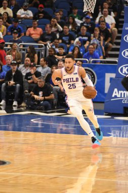 Orlando Magic, Philadelphia 76ers 'ı 14 Kasım 2018' de Orlando Florida 'daki Amway Center' da ağırlıyor.. 