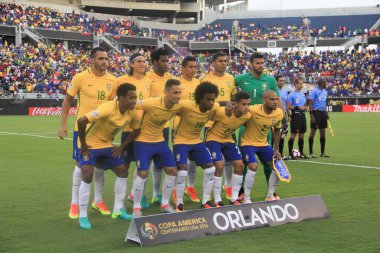 Brezilya, 8 Haziran 2016 tarihinde Orlando Florida 'daki Copa America Centenario' da Haiti ile karşılaştı..