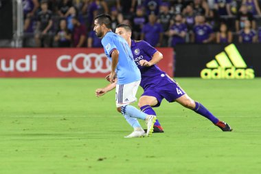 Orlando City 26 Temmuz 2018 'de Florida Exploria Stadyumu' nda NYC FC 'ye ev sahipliği yaptı. Fotoğraf: Marty Jean-Louis