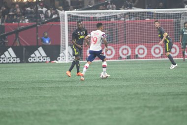 1 Ağustos 2018 tarihinde Atlanta 'daki Mercedez Benz Stadyumu' nda tüm yıldızlar Juventus 'a karşı..  