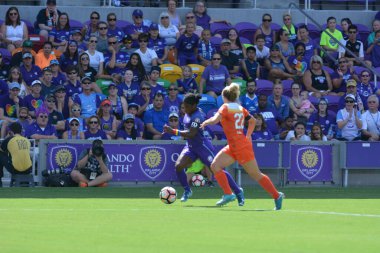 Orlando Pride, 24 Haziran 2017 tarihinde Orlando City Stadyumu 'nda Houston Dash' e ev sahipliği yaptı..  