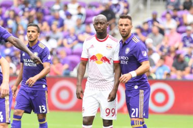 Orlando City, 31 Mart 2018 'de Orlando Florida' daki Exploria Stadyumu 'nda New York Red Bulls' a ev sahipliği yaptı..  