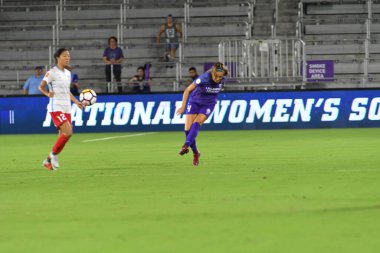 Orland Pride, 25 Ağustos 2018 'de Orlando Florida' daki Exploria Stadyumu 'nda Chicago Red Stars' a ev sahipliği yapıyor.. 