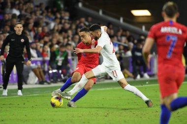 Amerikan Futbol Takımı 15 Kasım 2019 Cuma günü Orlando Florida 'daki Exploria Stadyumu' nda oynanan Concacaf Uluslar Ligi karşılaşmasında Kanada 'ya ev sahipliği yapmaktadır.