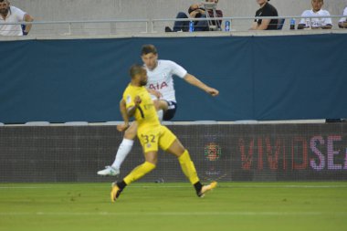 Paris Saint-Germain, Tottenham Hotspur 'a karşı 22 Temmuz 2017' de Orlando Florida 'daki Citrus Bowl' da.  