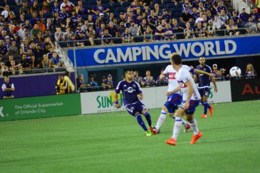 Orlando City, 24 Ağustos 2016 'da Orlando Florida' daki Kamp Dünyası Stadyumunda Toronto FC 'ye ev sahipliği yaptı..
