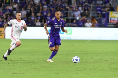 Orlando City 14 Temmuz 2018 'de Florida Exploria Stadyumu' nda Toronto FC 'ye ev sahipliği yaptı. Fotoğraf: Marty Jean-Louis