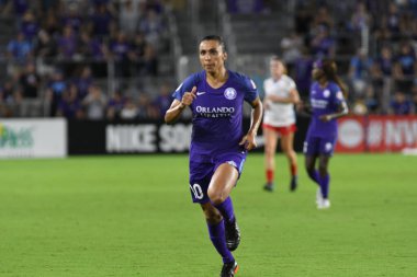 Orland Pride, 25 Ağustos 2018 'de Orlando Florida' daki Exploria Stadyumu 'nda Chicago Red Stars' a ev sahipliği yapıyor..