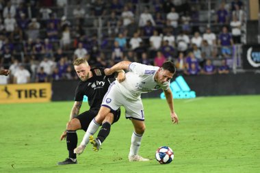 Orlando City SC 14 Ağustos 2019 Çarşamba günü Exploria Stadyumu 'nda Sporting Kansas SC' ye ev sahipliği yaptı..  