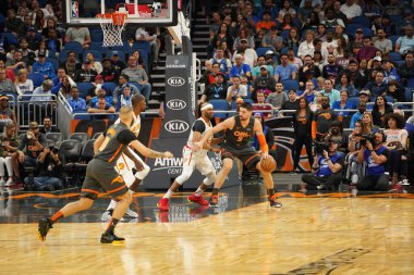 Orlando Magic, Atlanta Hawks 'ı 8 Şubat 2020' de Orlando Florida 'daki Amway Center' da ağırlıyor. 