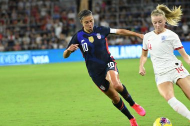 5 Mart 2020 'de Orlando Florida' daki Exploria Stadyumu 'nda düzenlenen 2020 SheBelieves Kupası' nda ABD - İngiltere Karşılaşması 