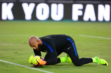 ABD Futbol Takımı 6 Eylül 2016 'da Jacksonville Florida EverBank Field' da Trinidad & Tobago 'ya ev sahipliği yaptı..