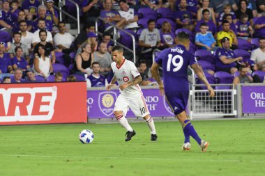 Orlando City 14 Temmuz 2018 'de Florida Exploria Stadyumu' nda Toronto FC 'ye ev sahipliği yaptı. Fotoğraf: Marty Jean-Louis