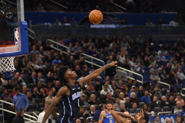 Orlando Magic 29 Ocak 2019 'da Orlando Florida' daki Amway Center 'da OklahomaCity Thunder' a ev sahipliği yaptı. 