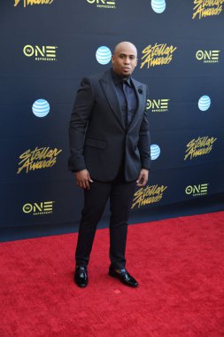 24 Mart 2018 Cumartesi günü Las Vegas 'taki Orleans Resort' ta düzenlenen 33. Yıldız Ödülleri Kırmızı Halı sırasında ünlüler. 