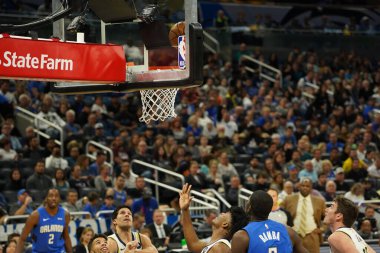 Orlando Magic 10 Kasım 2019 'da Indiana Pacers' ı Amway Center 'da ağırlıyor. Fotoğraf: Marty Jean-Louis