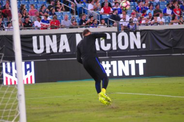 ABD Futbol Takımı 6 Eylül 2016 'da Jacksonville Florida EverBank Field' da Trinidad & Tobago 'ya ev sahipliği yaptı..