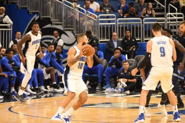 Orlando Magic 10 Ekim 2018 tarihinde Orlando Florda 'daki Amway Center' da Memphis Grizzilies 'e ev sahipliği yaptı..  