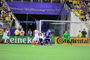 Orlando City SC, 18 Haziran 2016 'da Orlando Florida' daki Camp World Stadyumu 'nda San Jose Depremleri' ne ev sahipliği yaptı..