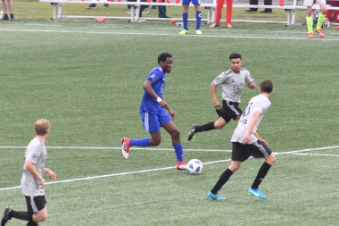 Atlanta United sunucusu Tigres & MLS Homegrown takımları 31 Temmuz 2018 'de Atlanta, Georgia' da düzenlenen MLS All Star haftasında. Fotoğraf: Marty Jean-Louis